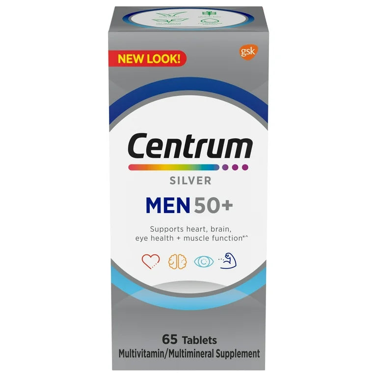 Silver Men 50+ Multi Tabletas - Centrum