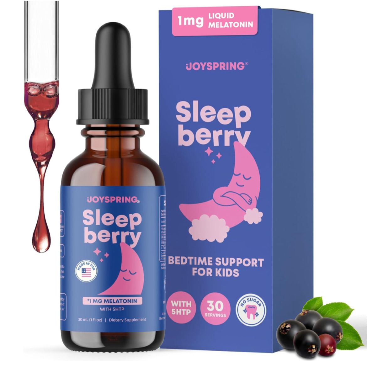 Sleep Berry Melatonina 3mg (con D3) - JoySpring