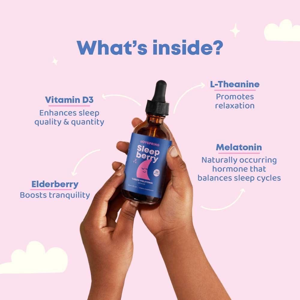SLEEP BERRY MELATONINA LIQUIDA - JOYSPRING