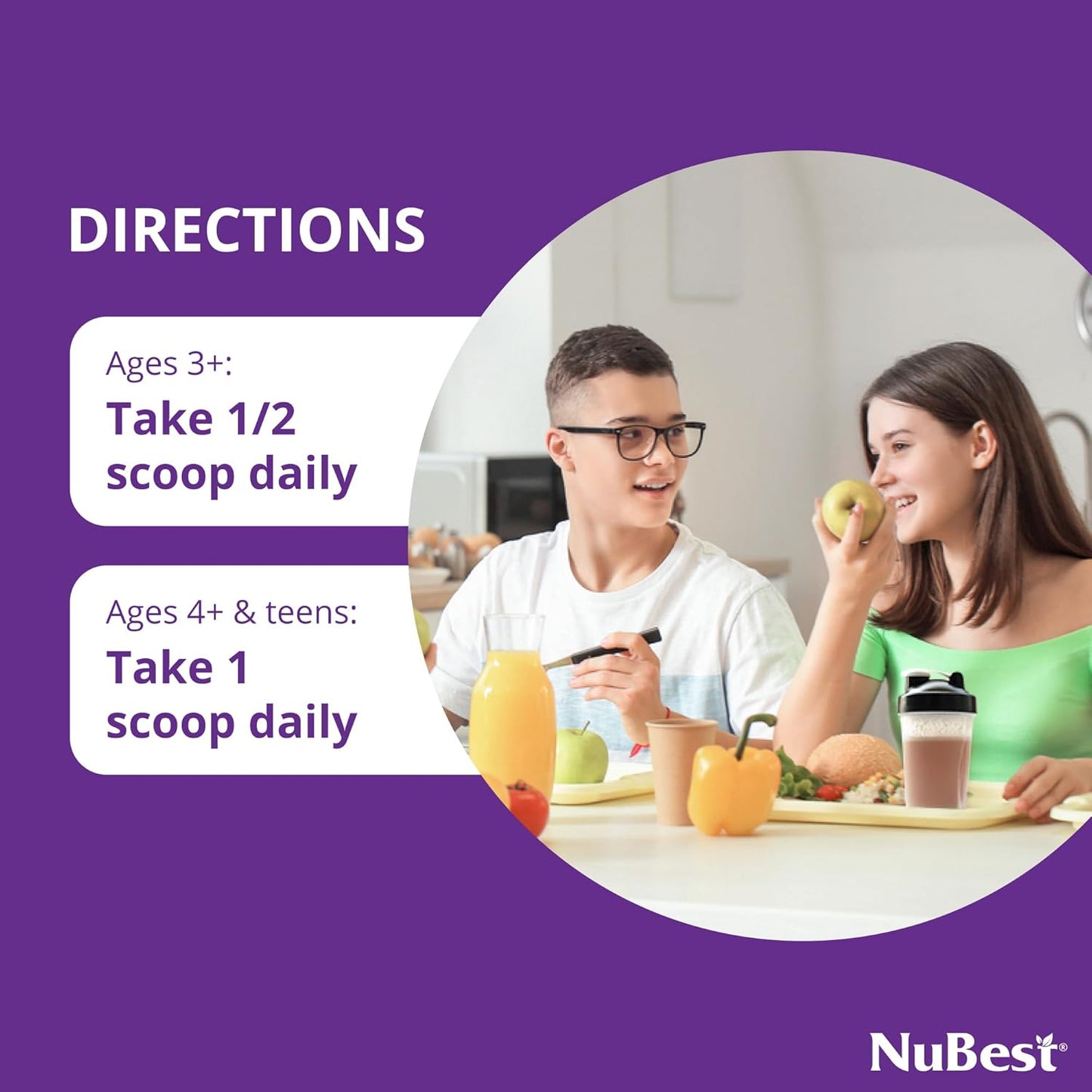 NuBest Tall Proteina para niños y adolescentes