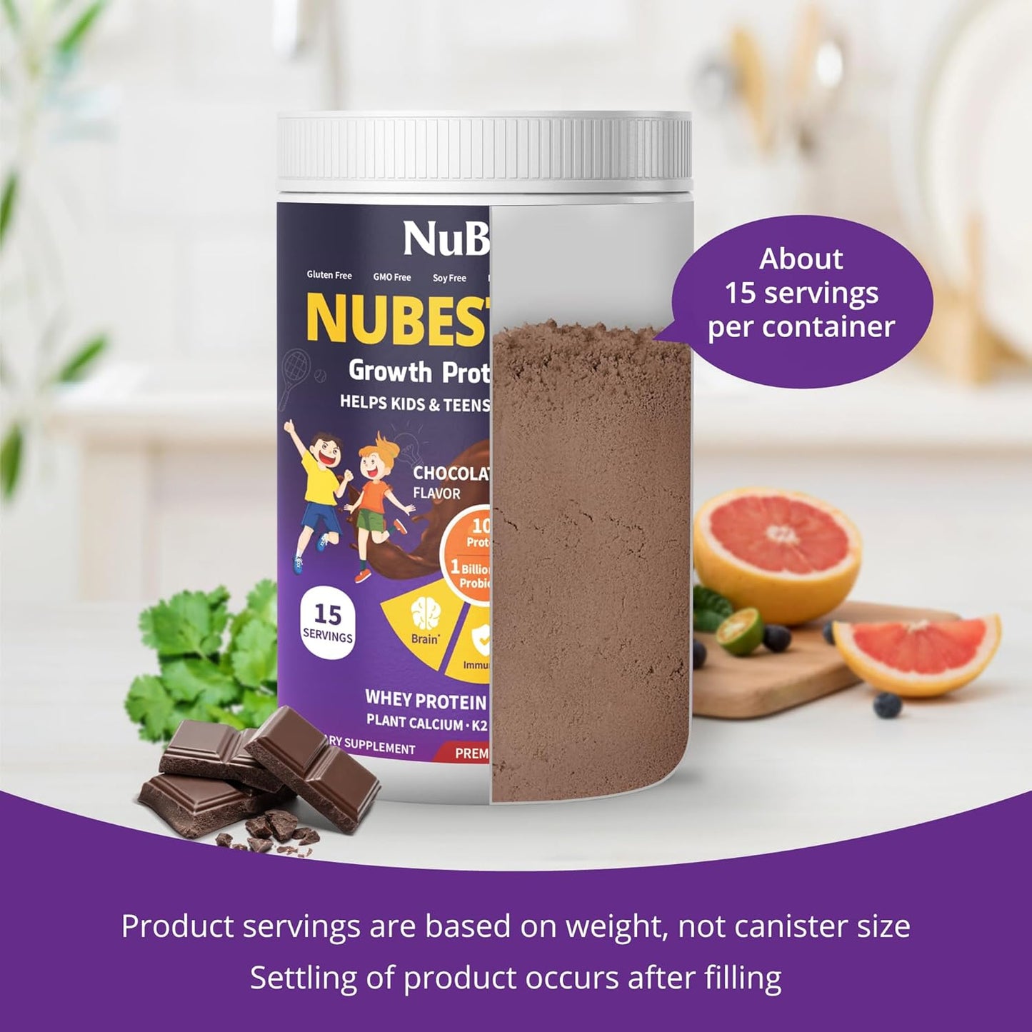 NuBest Tall Proteina para niños y adolescentes