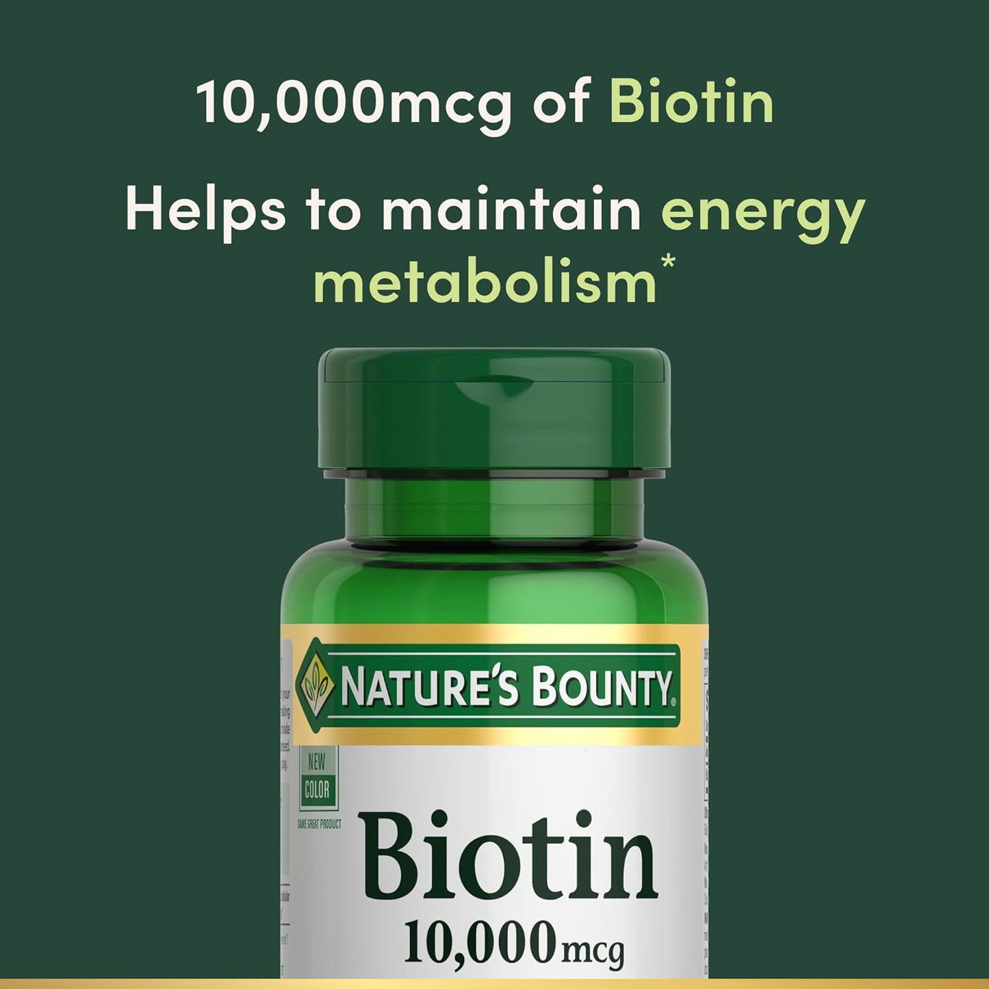 Biotin 10,000mcg - Nature's Bounty