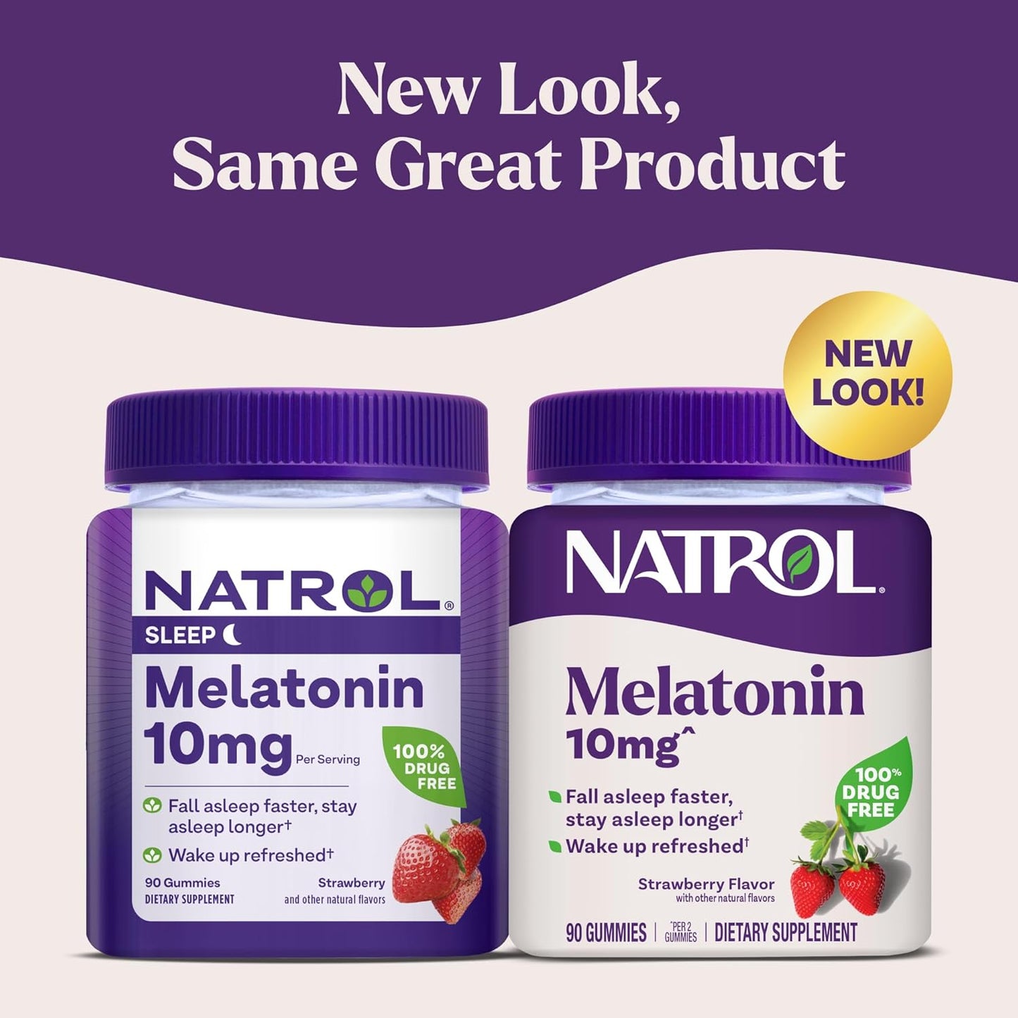 Melatonin 10mg Natrol - EXTRA FUERTE - Gomitas