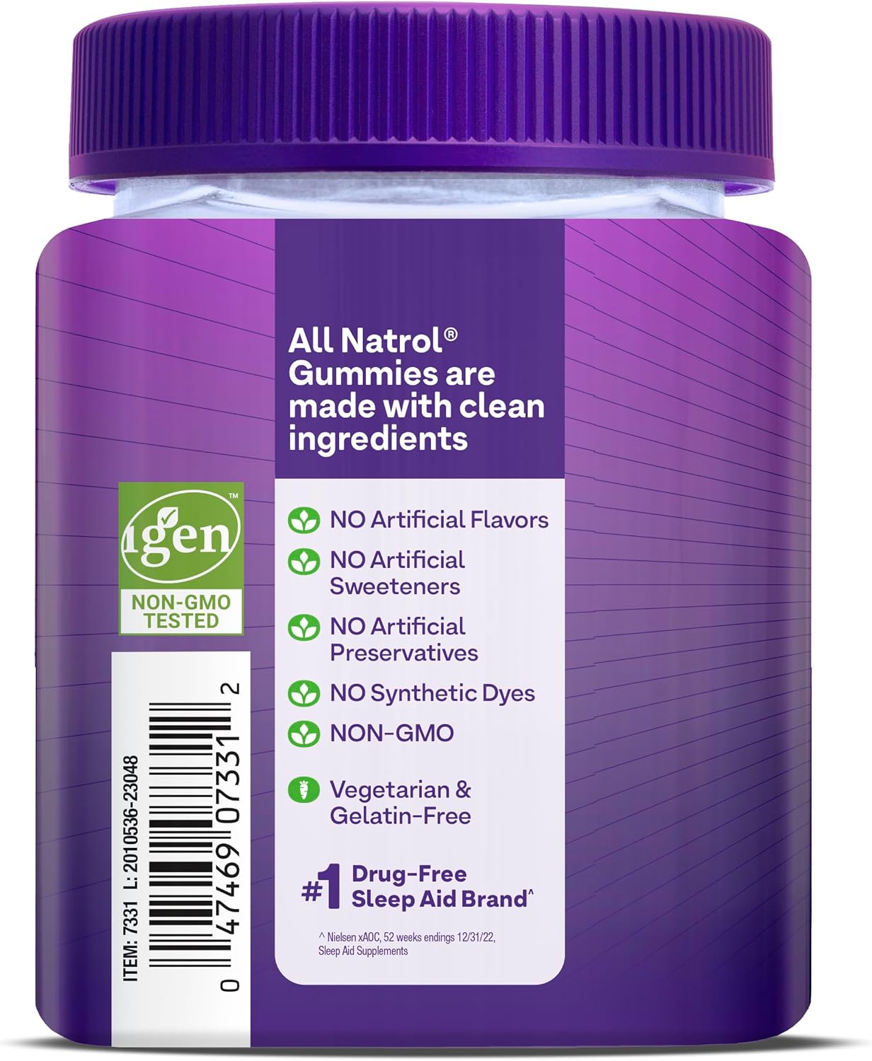 Melatonin 10mg Natrol - EXTRA FUERTE - Gomitas