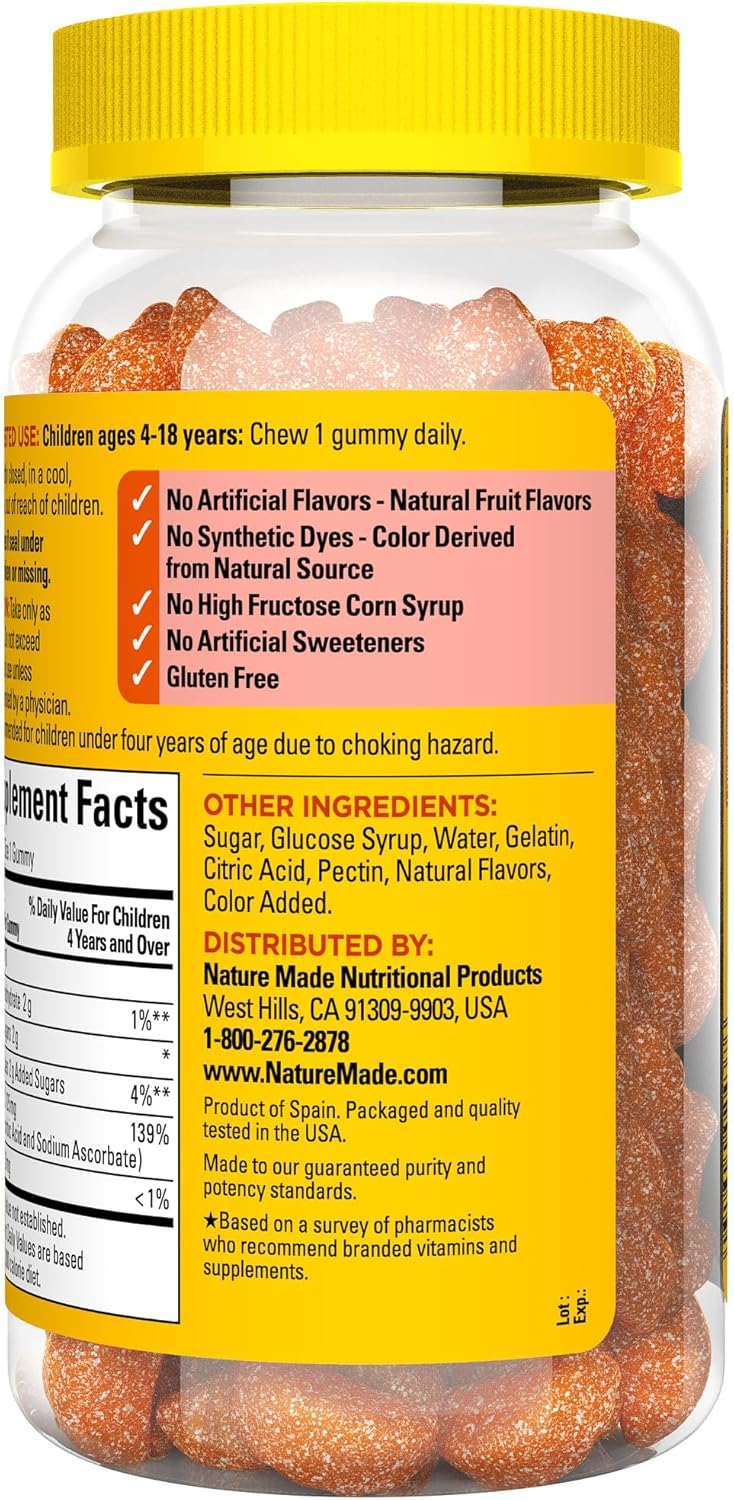 Kids First Vitamin C Gummies - Nature Made