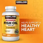 Fish Oil 1000mg - Kirkland