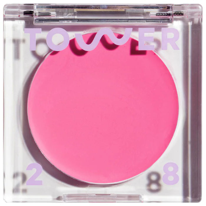 BeachPlease Lip + Cheek Cream Blush - Tower28