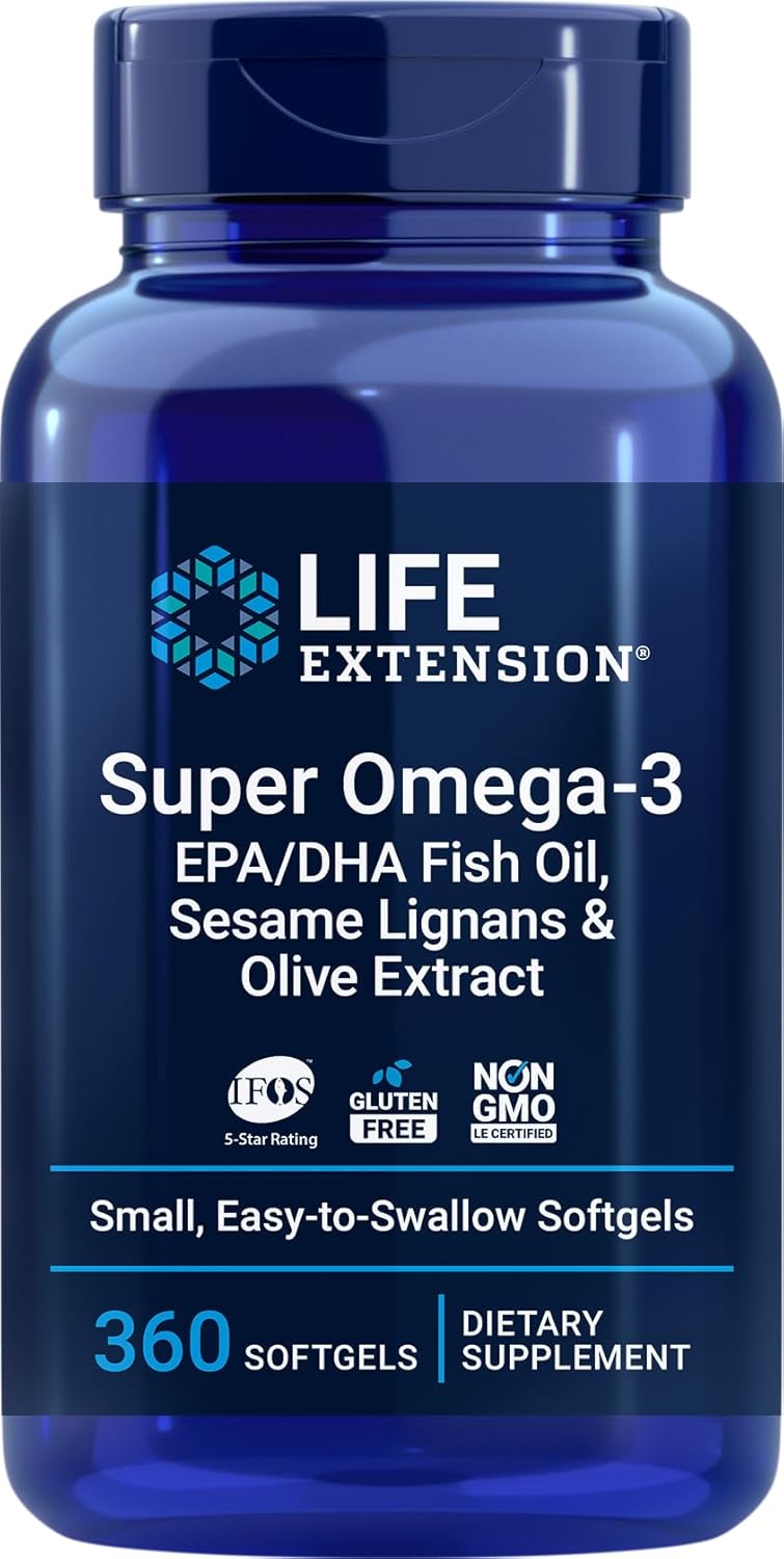 Super Omega-3 EPA/DHA - Life Extension