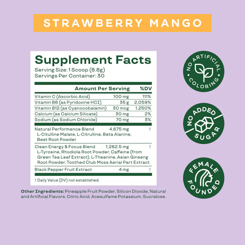 High Energy Pre-workout - Bloom