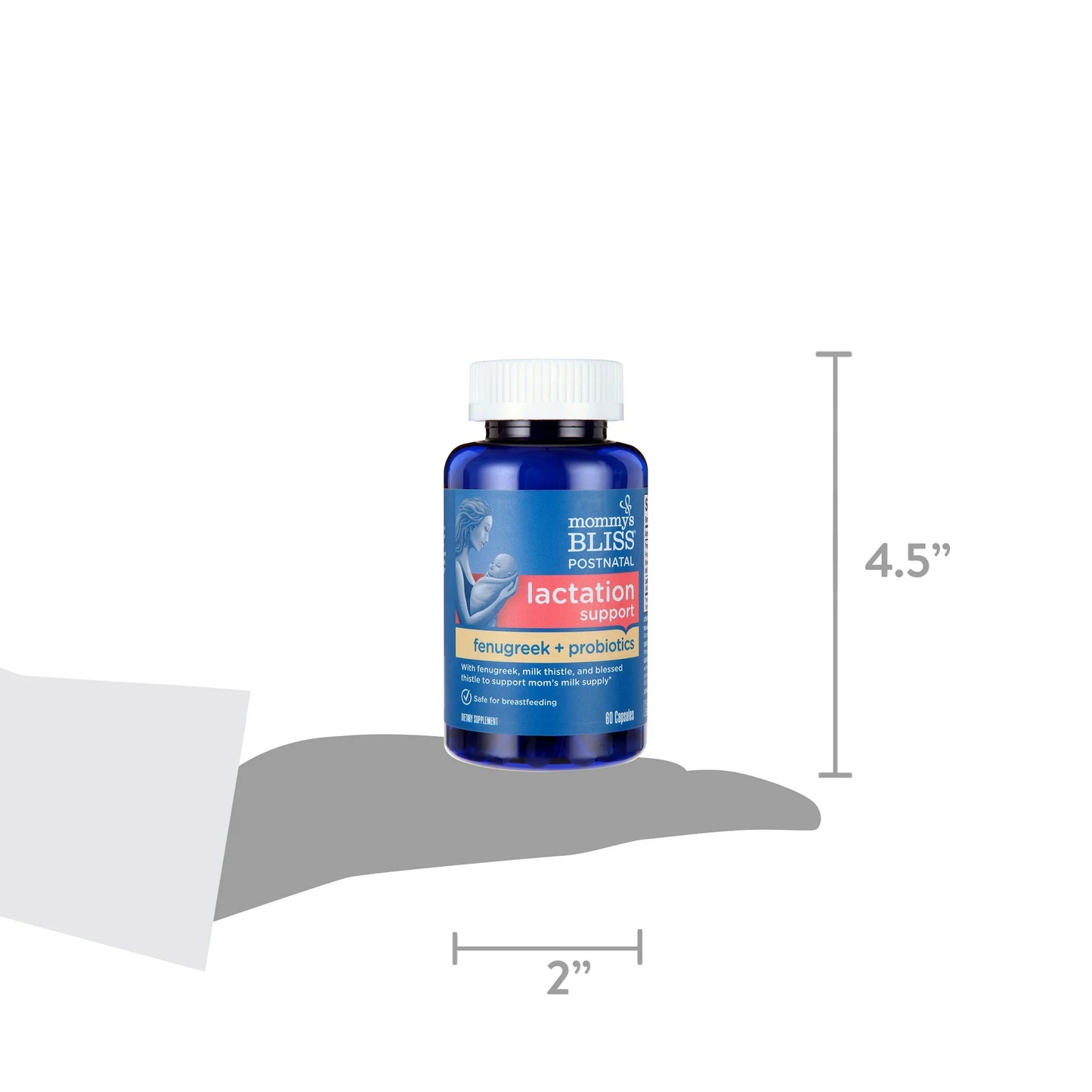 Apoyo a la Lactancia PostNatal (Fenogreco+Probioticos) - Mommy's Bliss