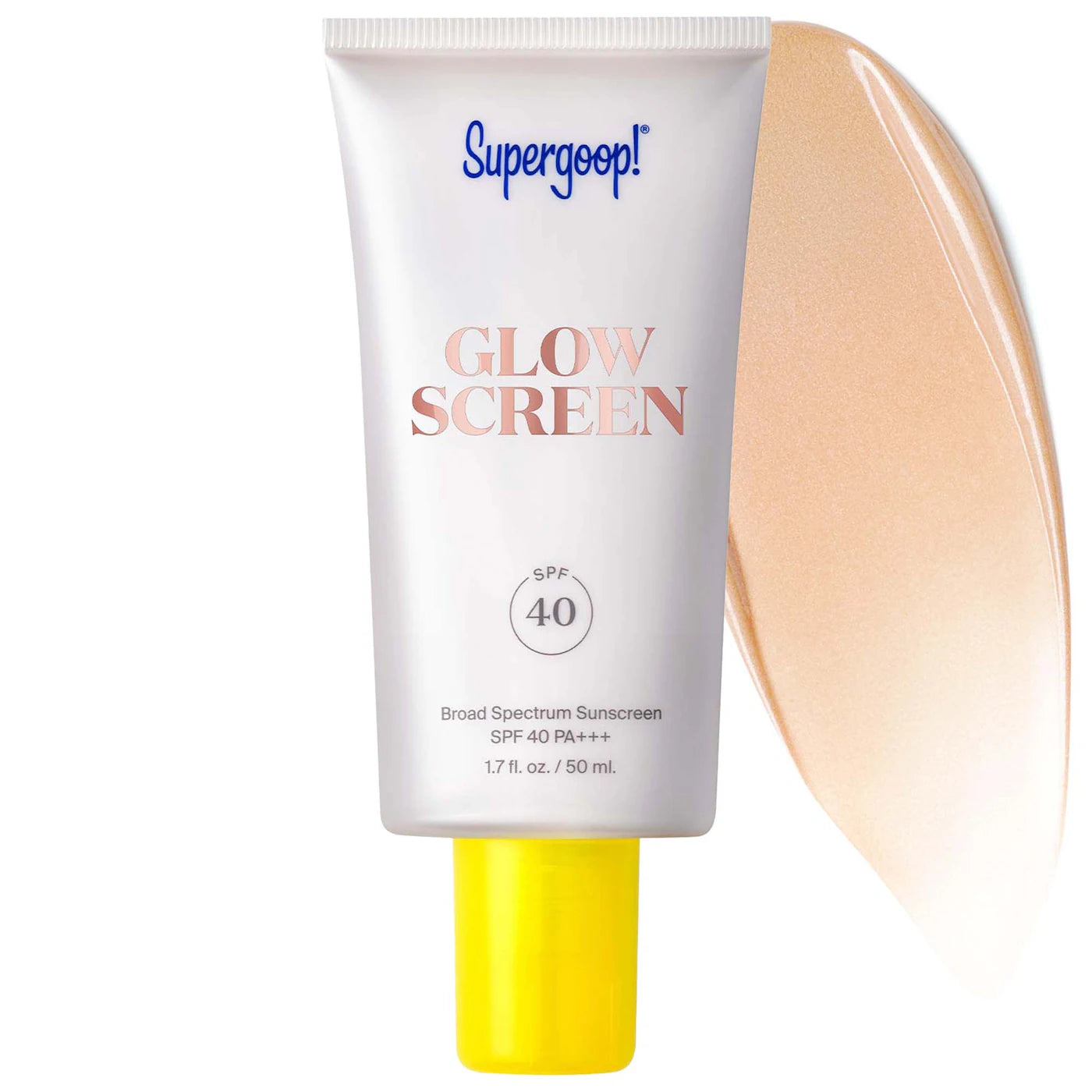 Glowscreen SPF 40 Sunscreen with Hyaluronic Acid + Niacinamide - Supergoop!