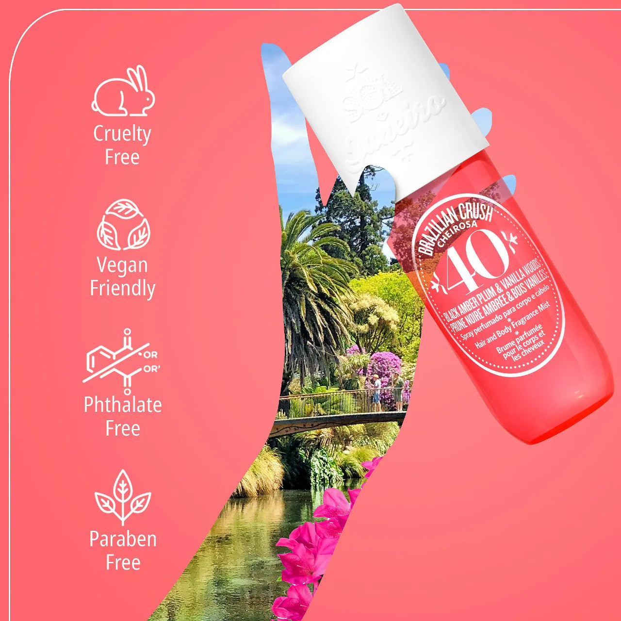Brazilian Crush Cheirosa ’40 Bom Dia Hair & Body Fragrance Mist - Sol de Janeiro