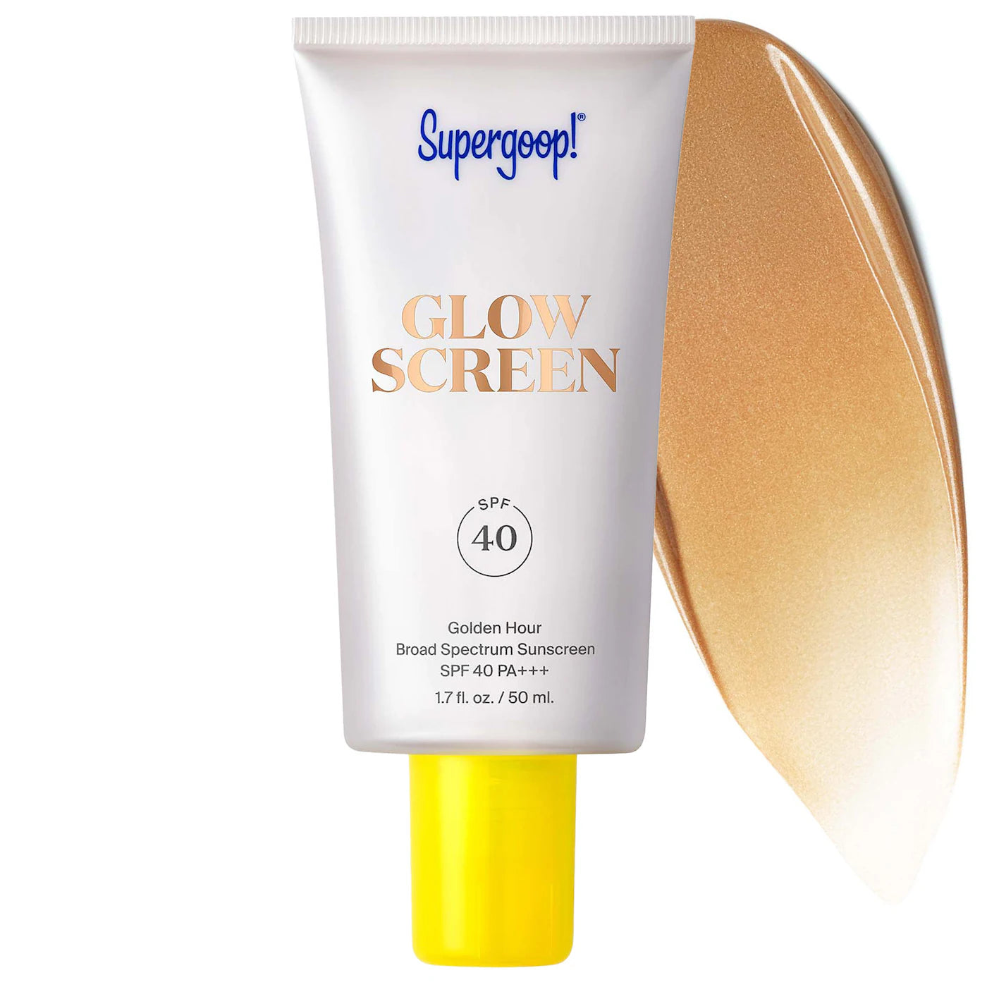 Glowscreen SPF 40 Sunscreen with Hyaluronic Acid + Niacinamide - Supergoop!