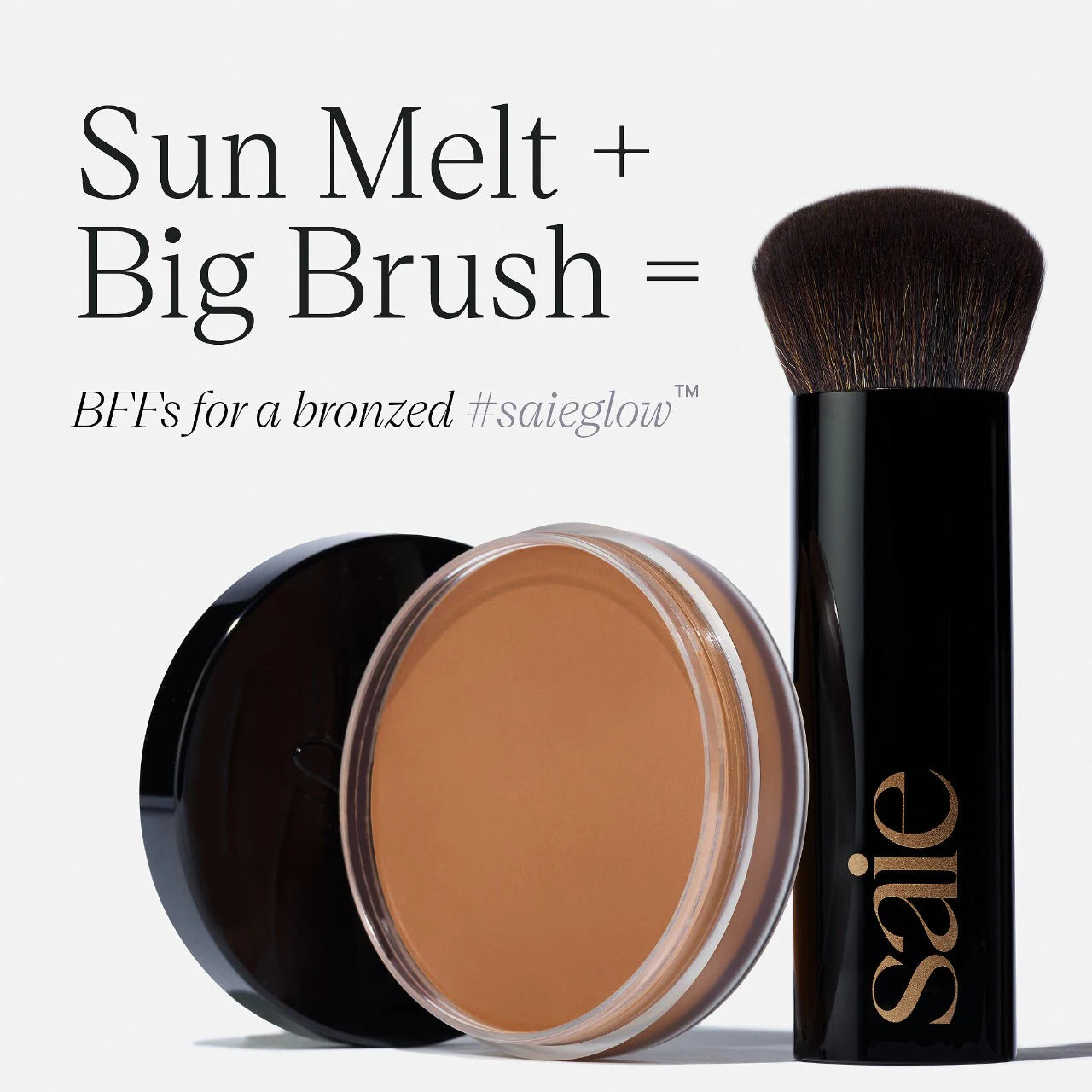 Sun Melt Natural Cream Bronzer - Saie