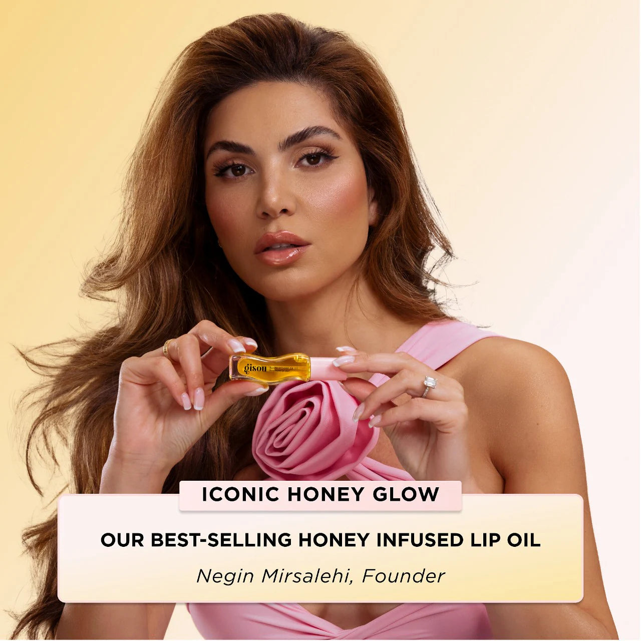 Honey Infused Hydrating Lip Oil - Gisou