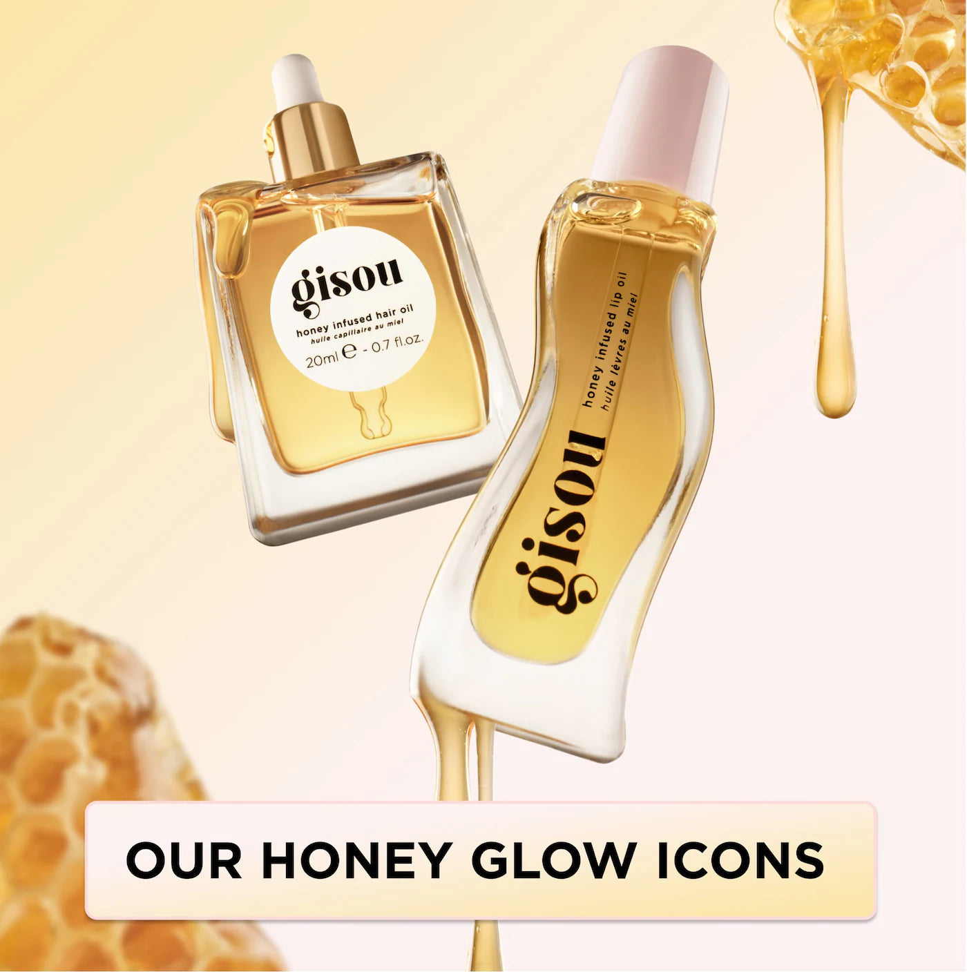 Honey Infused Hydrating Lip Oil - Gisou