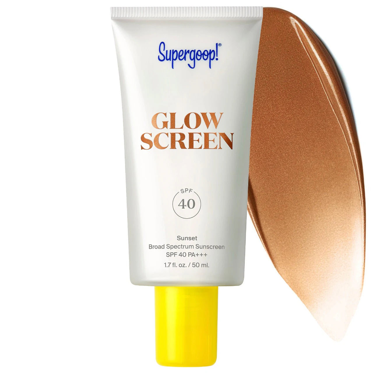 Glowscreen SPF 40 Sunscreen with Hyaluronic Acid + Niacinamide - Supergoop!