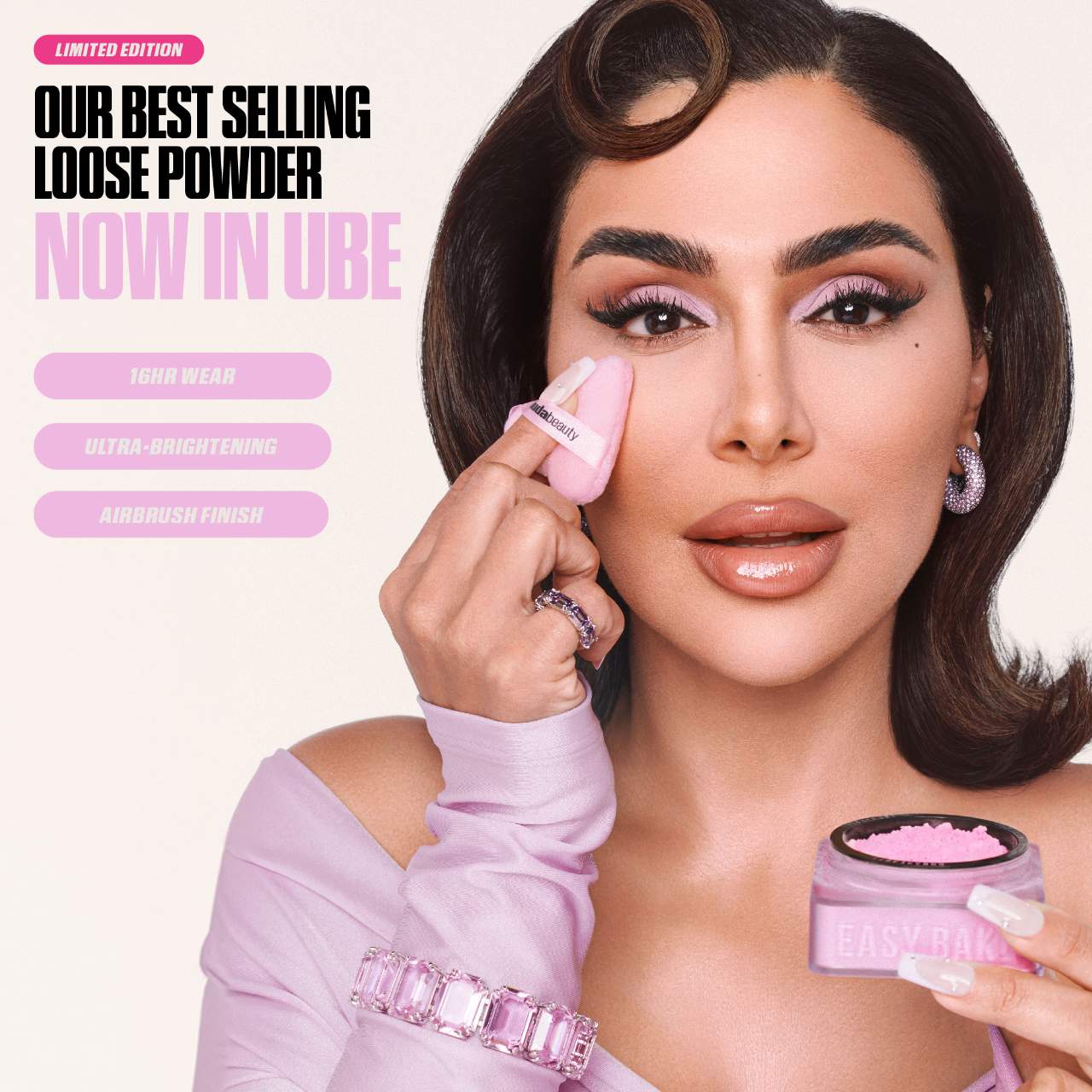 Easy Bake Loose Baking & Setting Powder - Huda Beauty