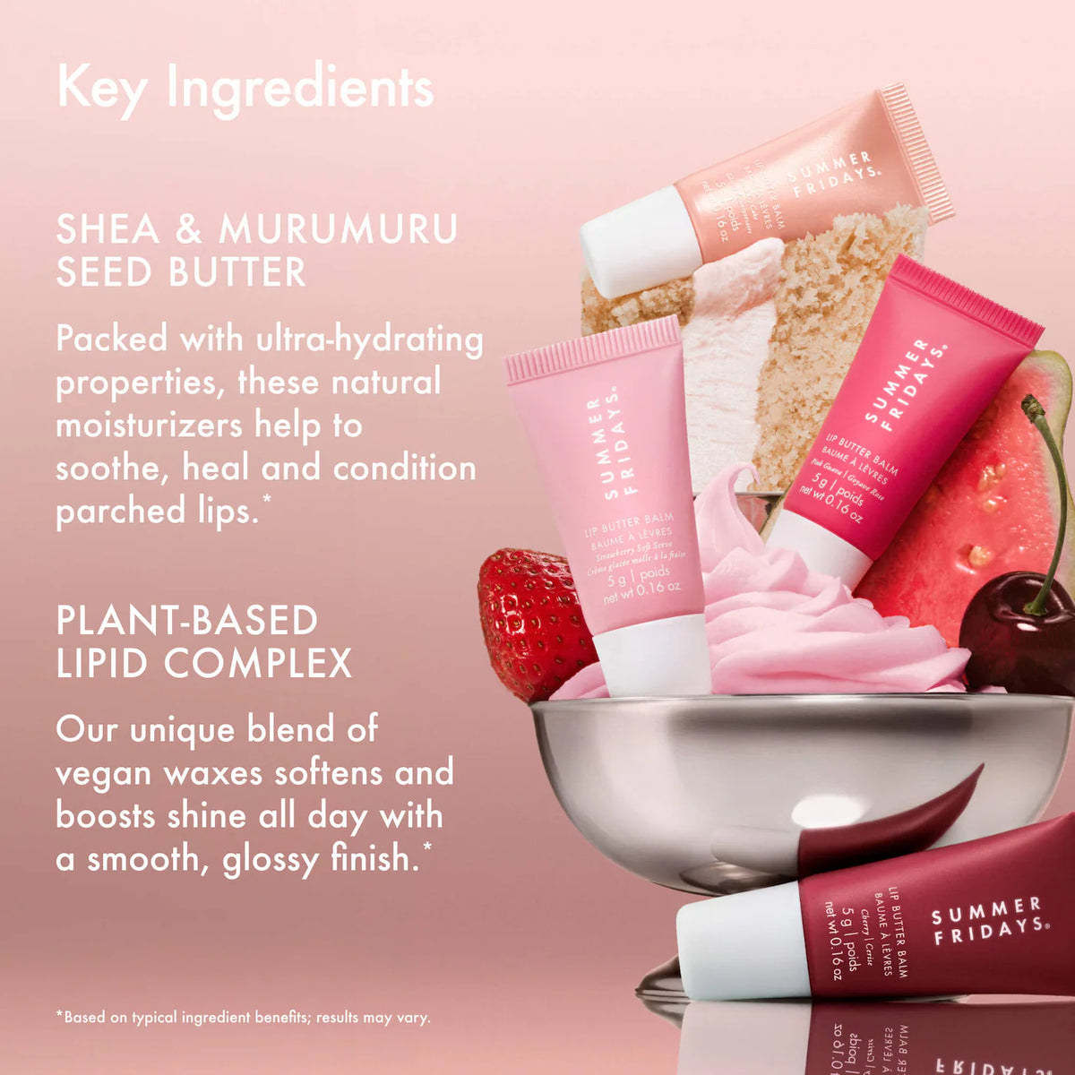 The Lip Butter Balm Minis - Pink Set - Summer Fridays