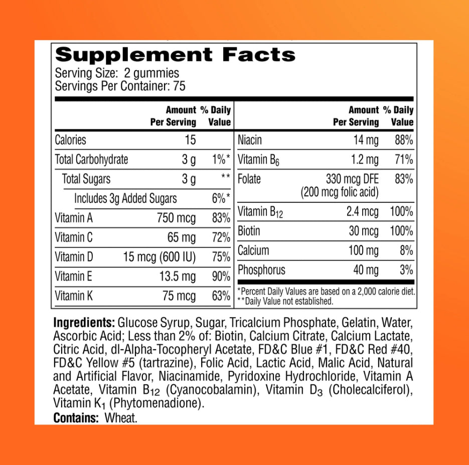 MultiGummies para Adolescentes (Para Ella) - One a Day