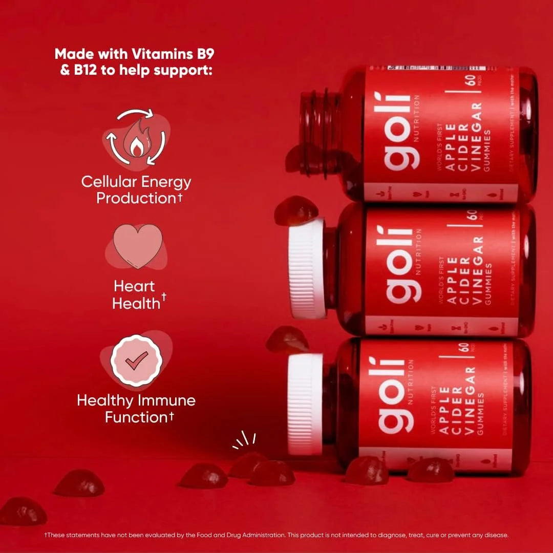 Vitaminas de vinagre de sidra de manzana - Goli