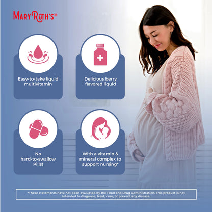 Líquido Vegano PreNatal y PostNatal - Mary Ruth's