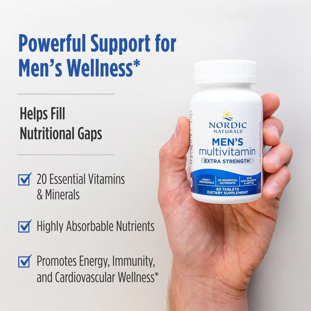 Men's Multivitamin Extra Fuerte - Nordic Naturals