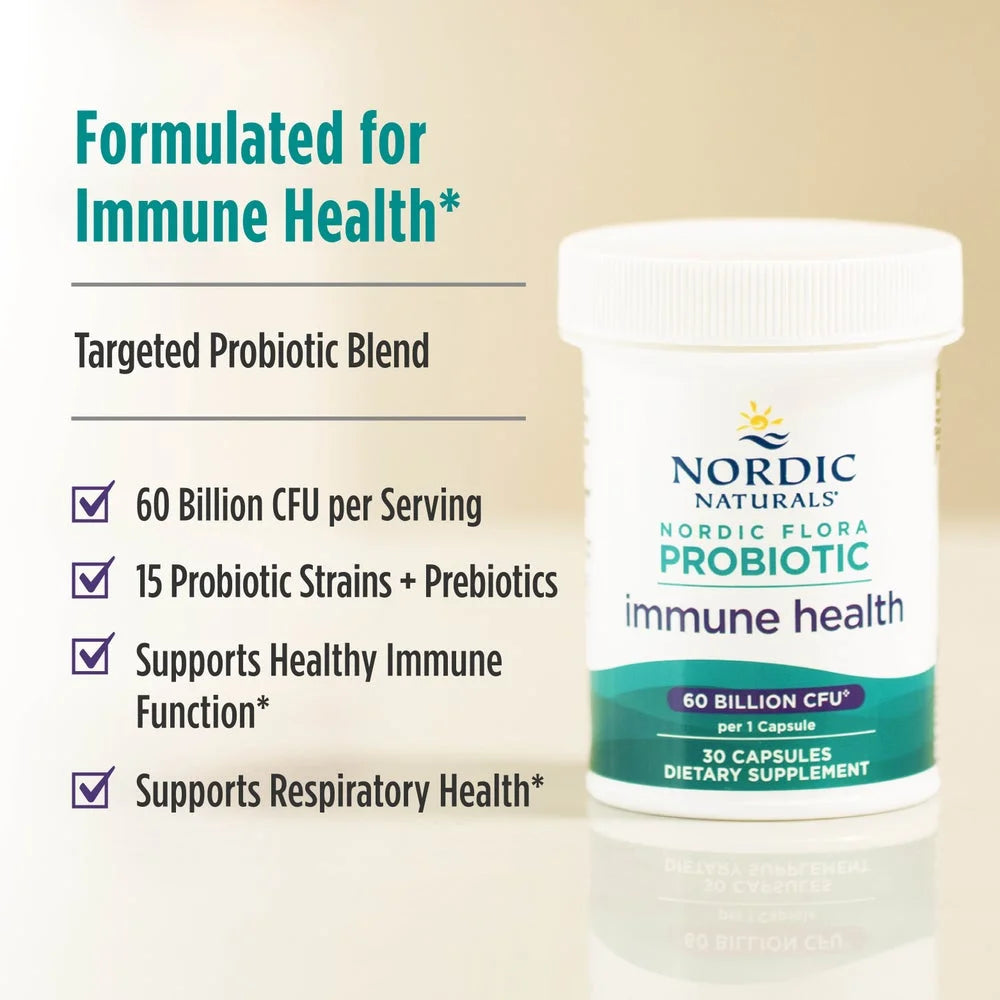Nordic Flora Probiotic Immune Health - Nordic Naturals