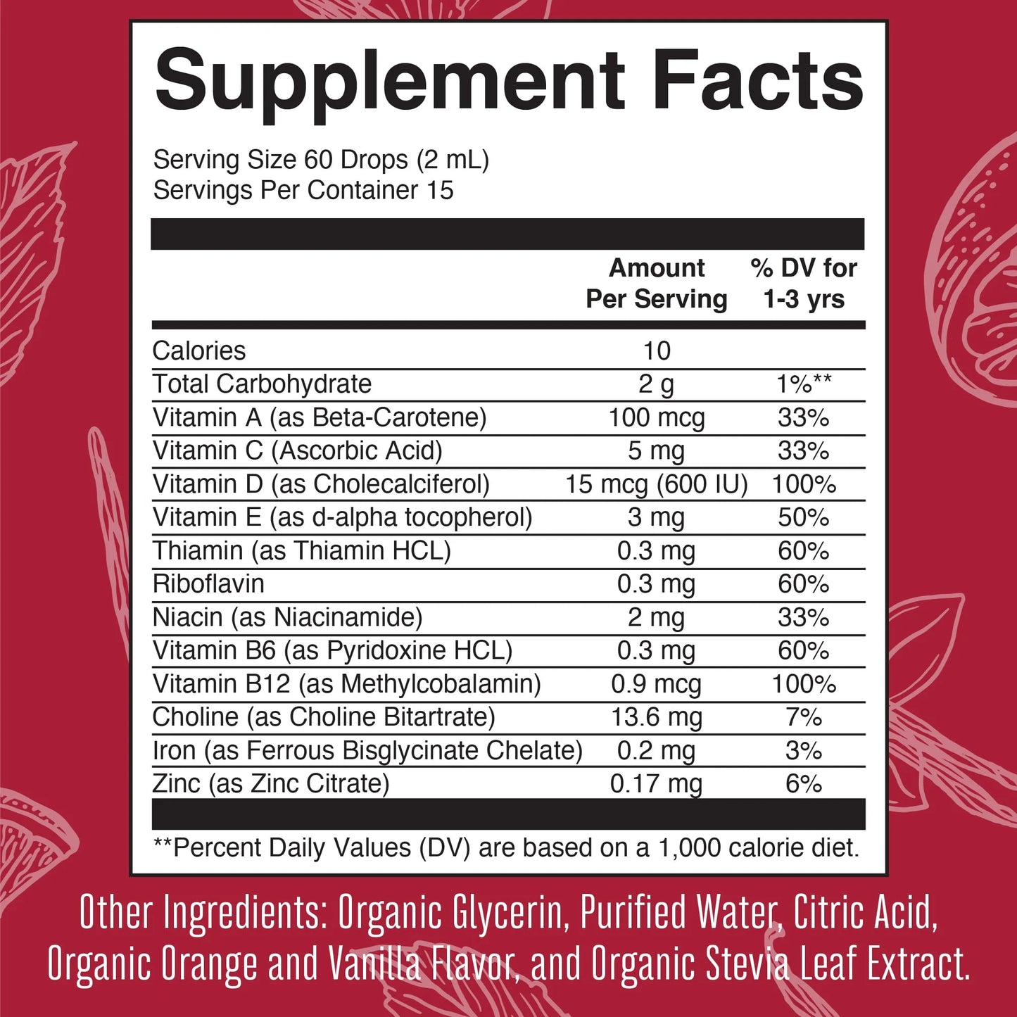 Toddler Multivitamin Liquid Drops + Hierro (Edición Cocomelon) – Mary Ruth’s