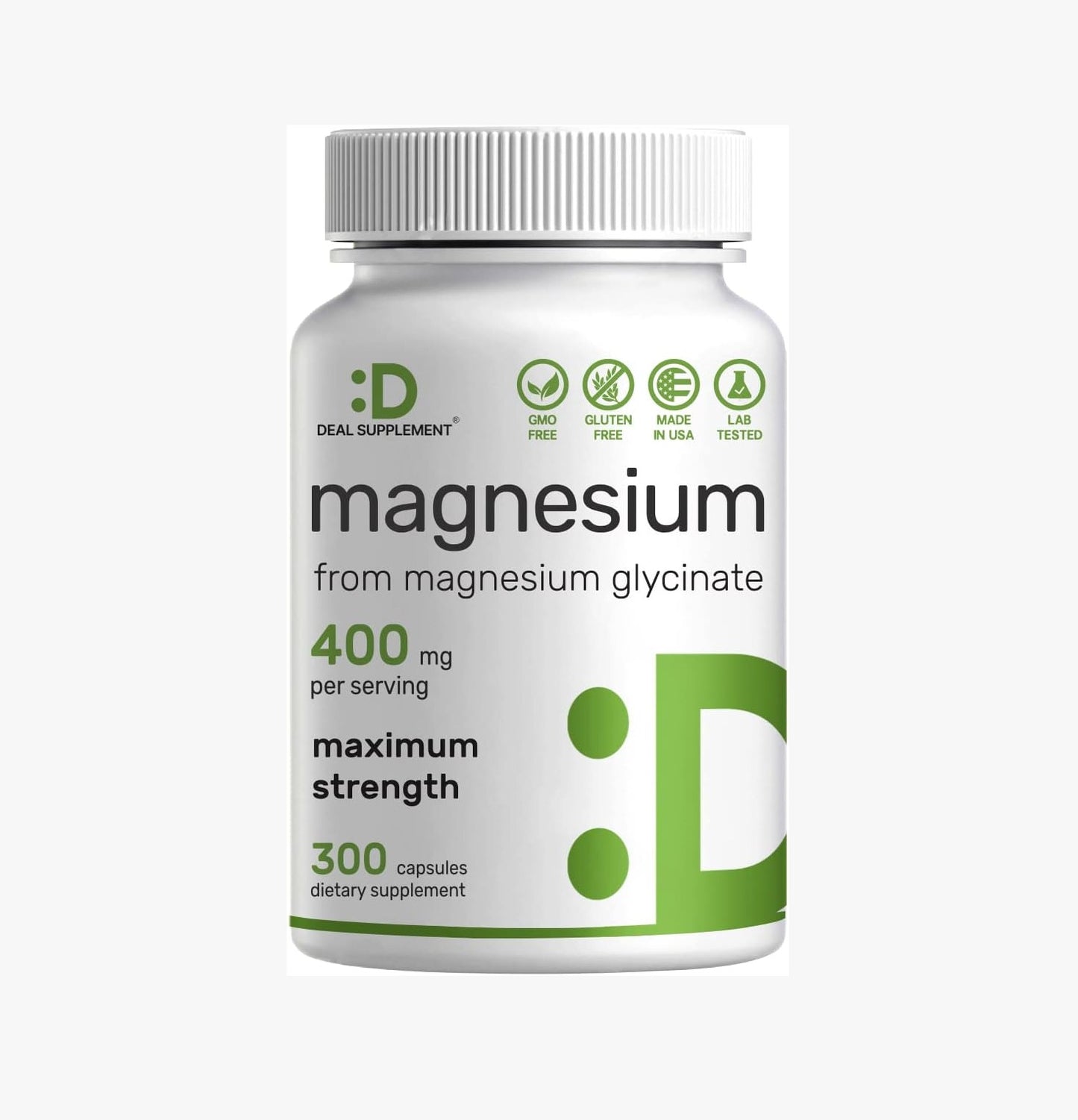 Glicinato de magnesio 400 mg - Deal Supplement