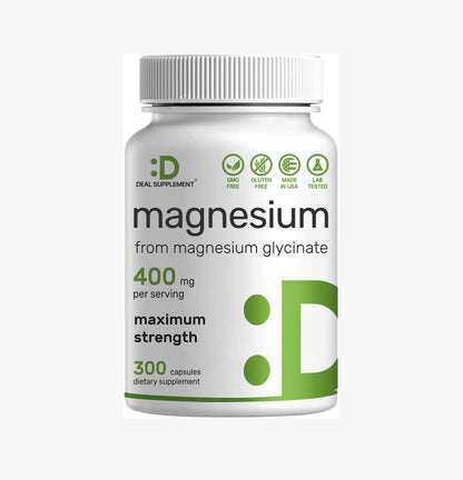 Glicinato de magnesio 400 mg - Deal Supplement