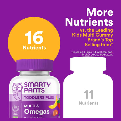 Toddlers Plus Multi & Omegas - Smarty Pants