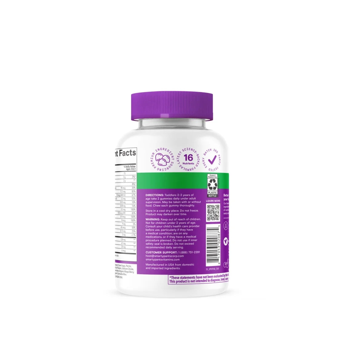 Toddler Organic Multi & Omegas - Smarty Pants