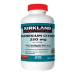 Citrato de Magnesio 250mg, 270 softgel  - Kirkland