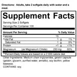 Citrato de Magnesio 250mg, 270 softgel  - Kirkland