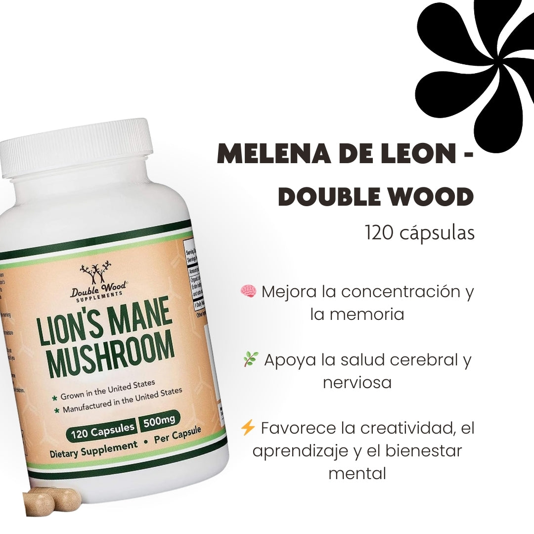 Focus Power - Ashwagandha + Melena de Leon