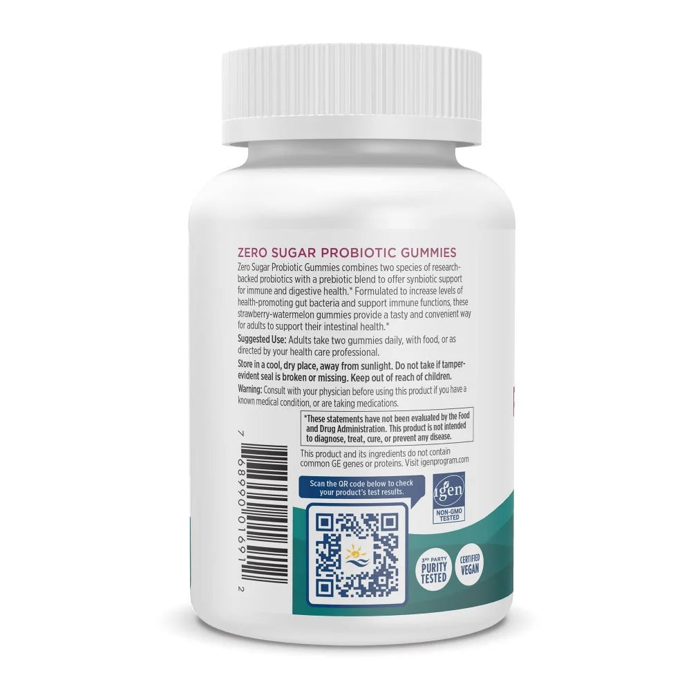 Zero Sugar Probiotic Gummies - Nordic Naturals
