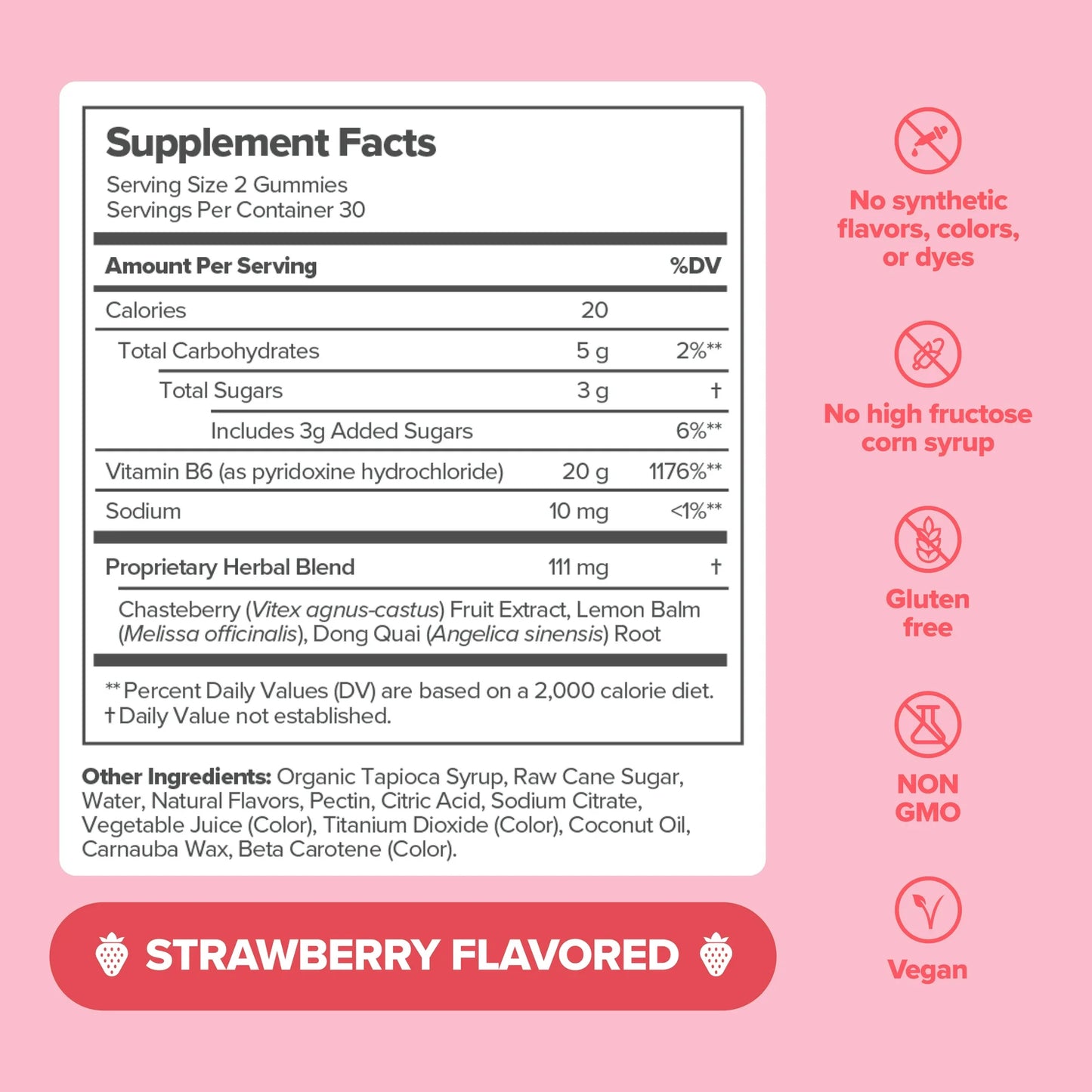 FLO PMS Vitamin Gummies - OPositivHealth