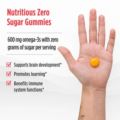 Children's DHA Gummy Chews Zero Sugar - Nordic Naturals