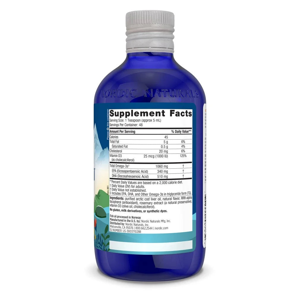 Artic-D Cod Liver Oil - Nordic Naturals