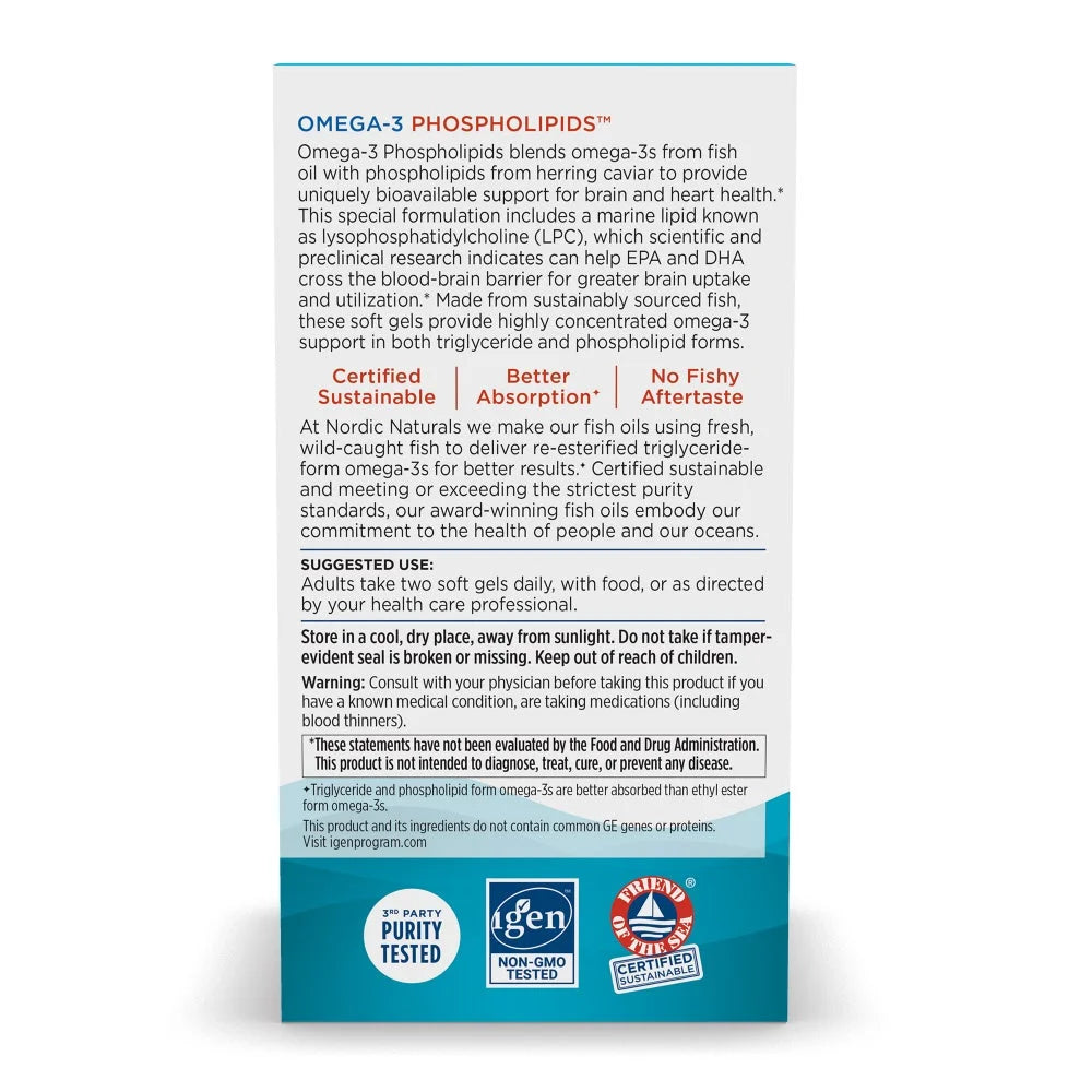 Omega 3 Fosfolípidos - Nordic Naturals