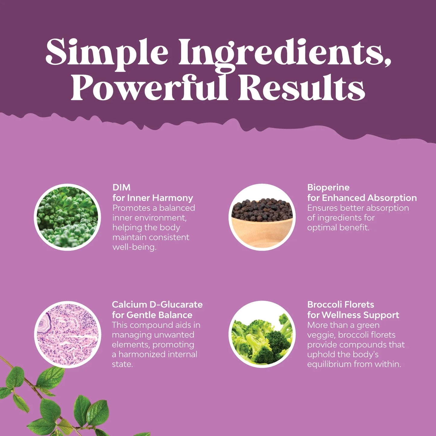 Women's DIM Complex (con Extracto de Pimienta Negra) - Nature's Craft