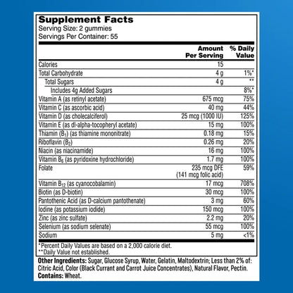 Men's 50+ Multi Gummies - One a Day