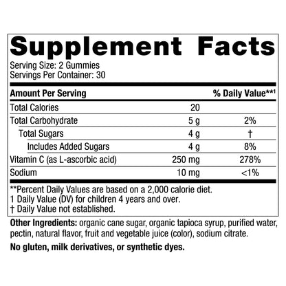 Kids Vitamin C Gummies - Nordic Naturals