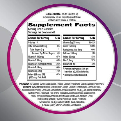 Silver Women 50+ Multi Gummies - Centrum