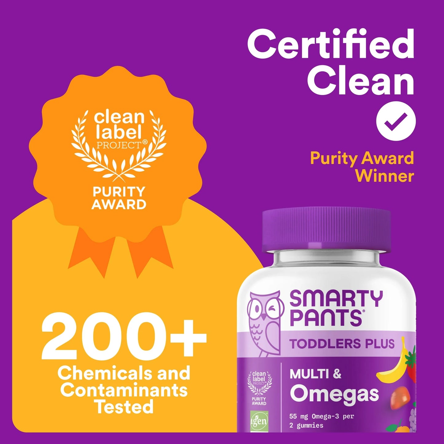 Toddlers Plus Multi & Omegas - Smarty Pants