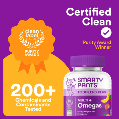 Toddlers Plus Multi & Omegas - Smarty Pants