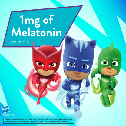 Melatonina 1MG Sin Azúcar PJ Masks - L'il Critters