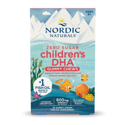 Children's DHA Gummy Chews Zero Sugar - Nordic Naturals