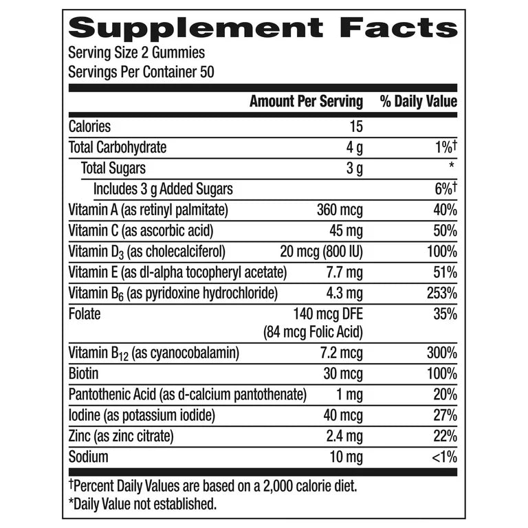 Men MultiGummies Tropical - Centrum